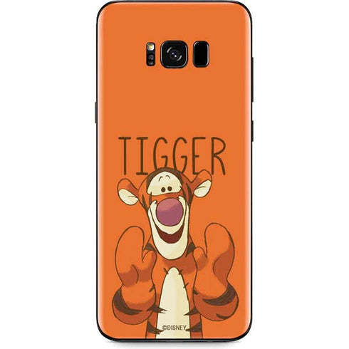 Disney Winnie the Pooh Tigget Portrait Galaxy S8 Plus Skin